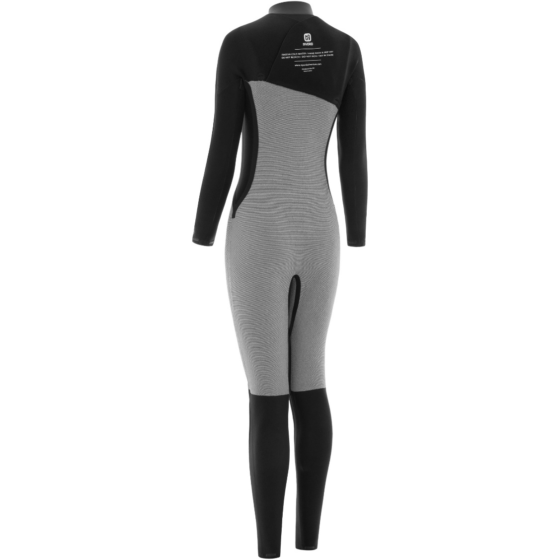 2026 Nyord Womens Solu Yulex 5/4mm Chest Zip Wetsuit SOLW54001 - Black